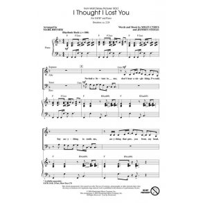 John Powell: I Thought I Lost You (From 'Bolt') (Arr. Brymer) (ShowTrax CD)