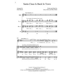 Santa Claus Back Town (Sharon) Ttbb