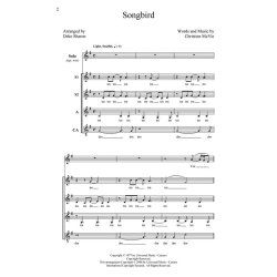 MCVIE CHRISTINE SONGBIRD (SHARON DEKE) SSAA DIV A CAPPELLA CHORAL