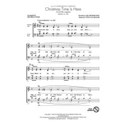 GUARALDI CHRISTMAS TIME IS HERE SATB