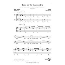 Build Up the Common Life