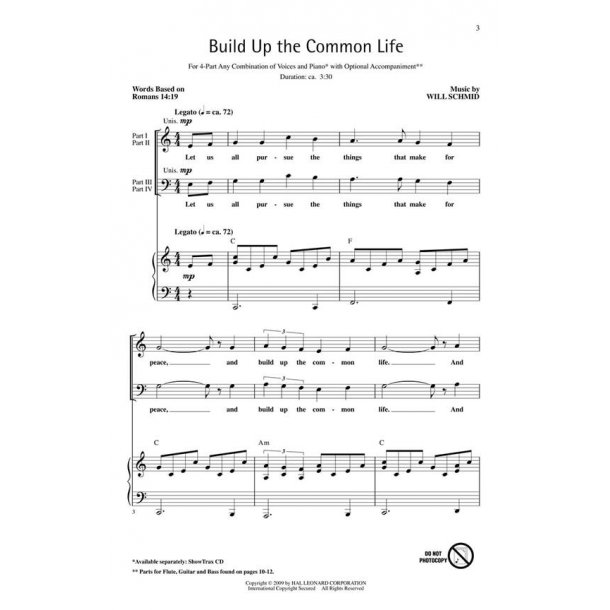 Build Up the Common Life