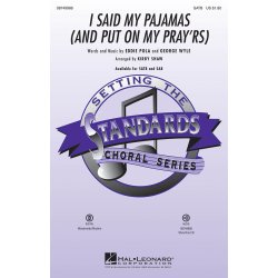 I Said My Pajamas And Put On My Pray'rs