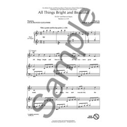 Philip Stopford/Cecil Frances Alexander: All Things Bright And Beautiful (SA)