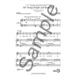 Philip Stopford/Cecil Frances Alexander: All Things Bright And Beautiful (SA)