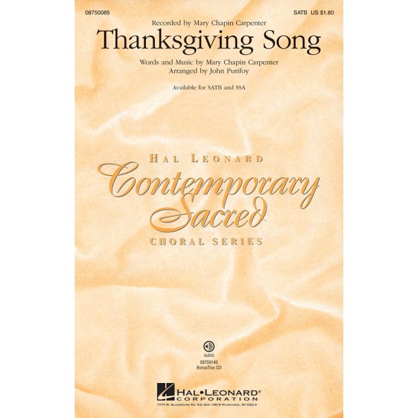 Thanksgiving Song