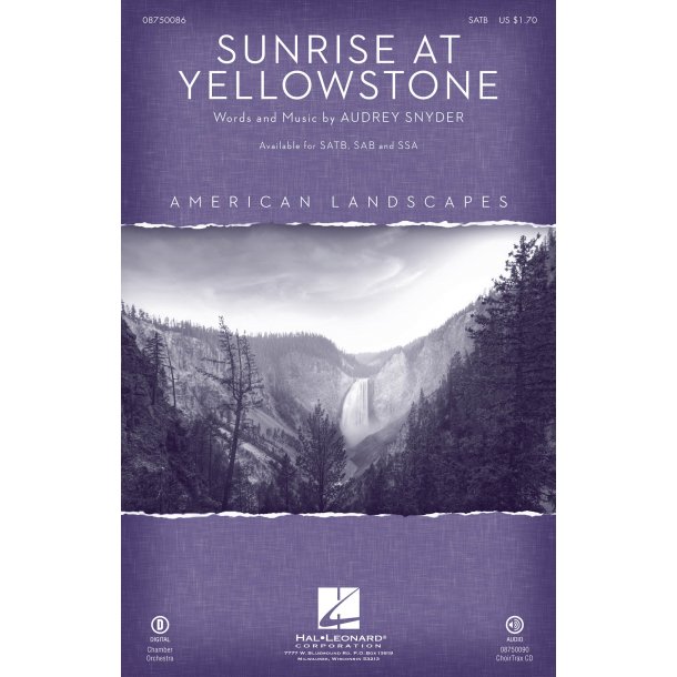 Sunrise at Yellowstone : from American Landscapes