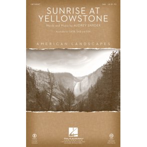 Sunrise at Yellowstone : from American Landscapes