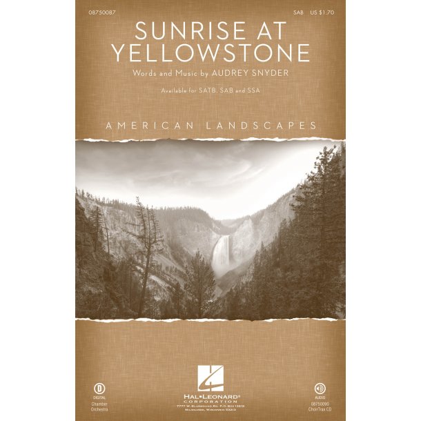 Sunrise at Yellowstone : from American Landscapes