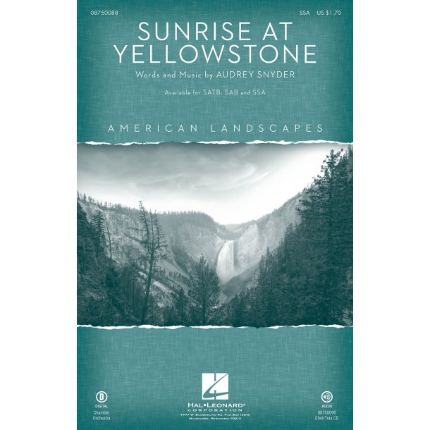 Sunrise at Yellowstone : from American Landscapes