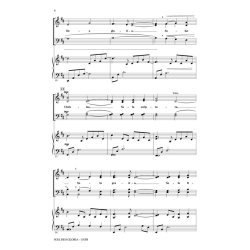 PURIFOY JOHN SOLI DEO GLORIA SATB CHOR