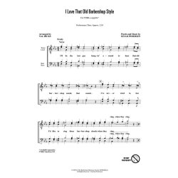 Pedersen Einar I Love That Old Barbershop Style (Hicks) Voicetrax Cd