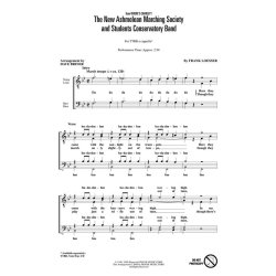 The New Ashmolean Marching Society - From Where's Charley (arr. Briner) (TTBB)