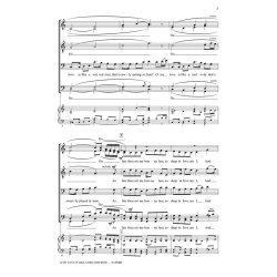 O MY LOVE IS LIKE A RED RED ROSE (CARRINGTON SIMON) SATBBB A CAPP CHOR