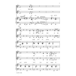 KAEMPFERT BERT/GABLER MILT L-O-V-E (ARR SHAW KIRBY) SSA CHORAL