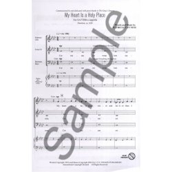 Patricia Van Ness: My Heart Is A Holy Place - SATTBB A Cappella