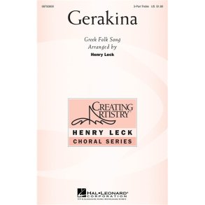 GERAKINA (LECK HENRY) 3 PART TREBLE CHORAL