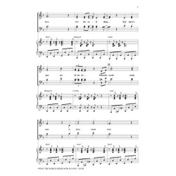 What World Needs Now (Emerson) Satb