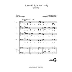 Infant Holy, Infant Lowly - SATB A Cappella