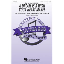 DAVID/HOFFMAN A DREAM IS A WISH YOUR HEART MAKES (SNYDER) SATB A CAPP