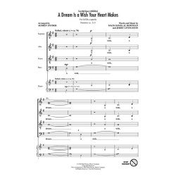 DAVID/HOFFMAN A DREAM IS A WISH YOUR HEART MAKES (SNYDER) SATB A CAPP