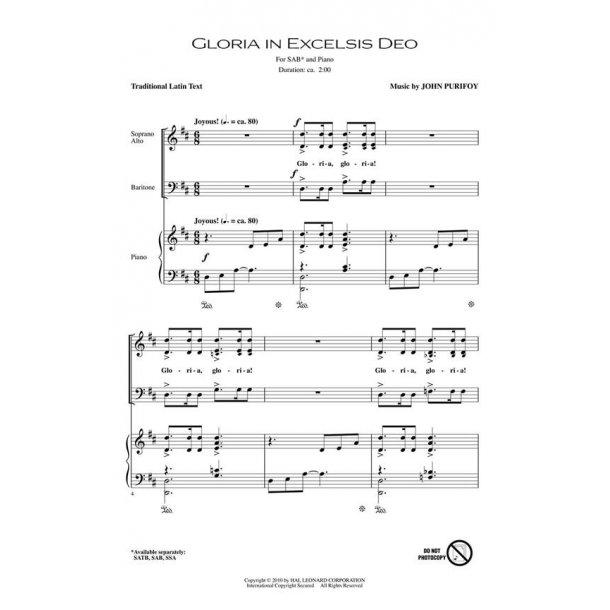 Gloria in Excelsis Deo