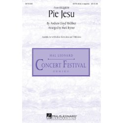 Lloyd Webber Andrew Pie Jesu From Requiem (Brymer) Satb Div A Cappella