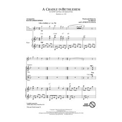 A CRADLE IN BETHLEHEM (CHRISTOPHER KEITH) SATB CHORAL