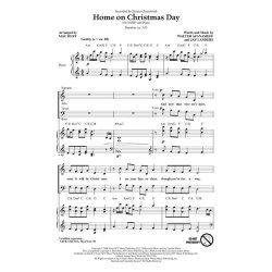 HOME ON CHRISTMAS DAY (HUFF MAC) SATB CHORAL