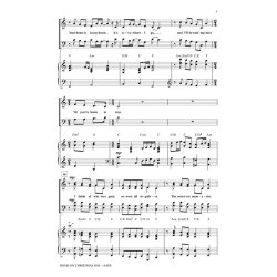 HOME ON CHRISTMAS DAY (HUFF MAC) SATB CHORAL