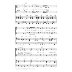 POLA/WYLE THE MOST WONDERFUL TIME OF THE YEAR (ARR HUFF MAC) SAB CHOR