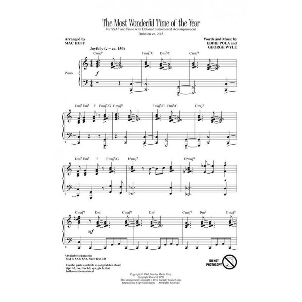 The Most Wonderful Time of the Year