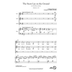 THE SNOW LAY ON THE GROUND (SNYDER AUDREY) 3 PART MIXED CHORAL