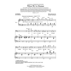 When We're Human : from Walt Disney's The Princess and the Frog