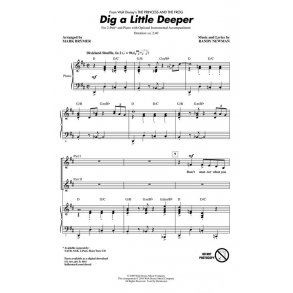 RANDY NEWMAN DIG A LITTLE DEEPER PRINCESS & THE FROG (MARK BRYMER) 2PT