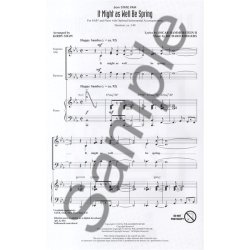 Richard Rodgers/Oscar Hammerstein II: It Might As Well Be Spring (State Fair) - SAB