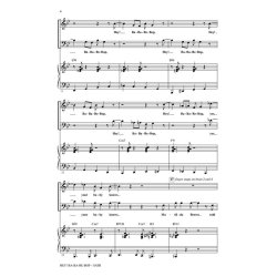 Hampton Hey Ba Ba Re Bop Satb Chor