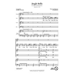 James Pierpont: Jingle Bells - SATB (Optional A Cappella)