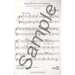 Sing We Now Of Christmas - SATB