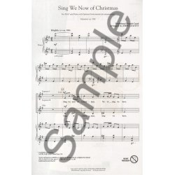 Sing We Now Of Christmas - SSA