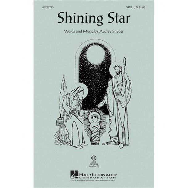 A SHINING STAR (ARR AUDREY SNYDER) 2 PT CHRISTMAS CHORAL