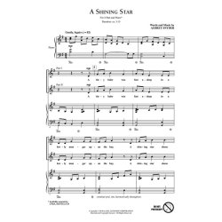 A SHINING STAR (ARR AUDREY SNYDER) 2 PT CHRISTMAS CHORAL