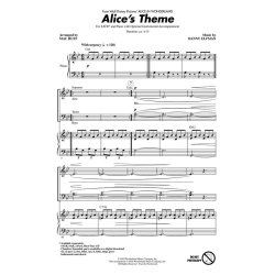Danny Elfman: Alice's Theme (Alice In Wonderland) SATB