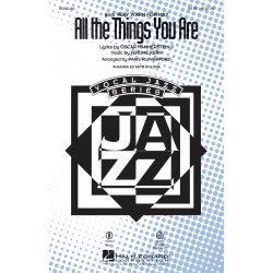 KERN/HAMMERSTEIN ALL THE THINGS YOU ARE (RUTHERFORD PARIS) SATB CHORAL