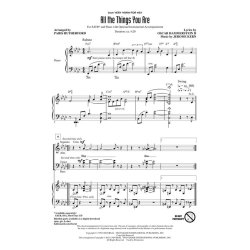 KERN/HAMMERSTEIN ALL THE THINGS YOU ARE (RUTHERFORD PARIS) SATB CHORAL