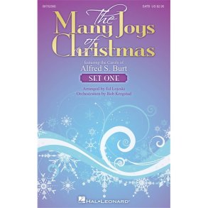 BURT ALFRED MANY JOYS OF CHRISTMAS SET ONE (LOJESKI ED) SATB CHORAL