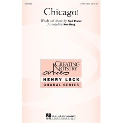 FISHER FRED CHICAGO (BERG KEN) 3 PART TREBLE CHORAL