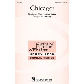 FISHER FRED CHICAGO (BERG KEN) 3 PART TREBLE CHORAL