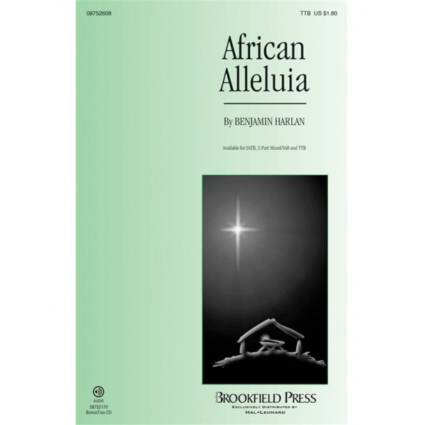Harlan African Alleluia Ttb Chor