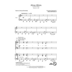 Harlan African Alleluia Ttb Chor